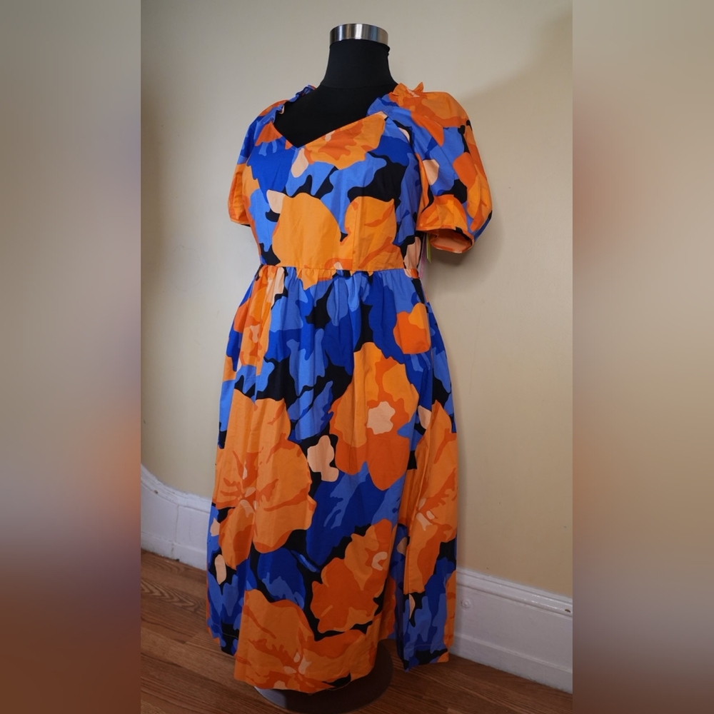 Tabitha Brown for Target floral print maxi dress size 16w/18w NWT